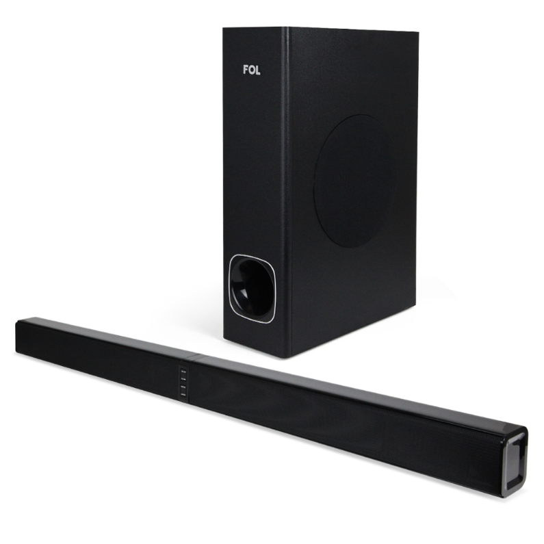 Foto 2 pulgar | Barra De Sonido Con Subwoofer Fol Bluetooth Hdmi Usb 100w