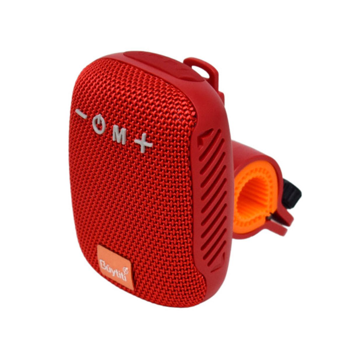 Bocina Bluetooth Recargable para Bici o Moto Resistente A Salpicaduras Rojo