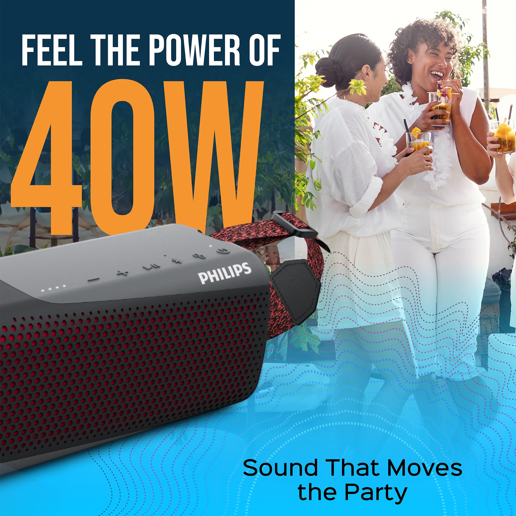Foto 8 pulgar | Altavoz Bluetooth Inalámbrico Philips S7807 7000 Series 40w - Venta Internacional.