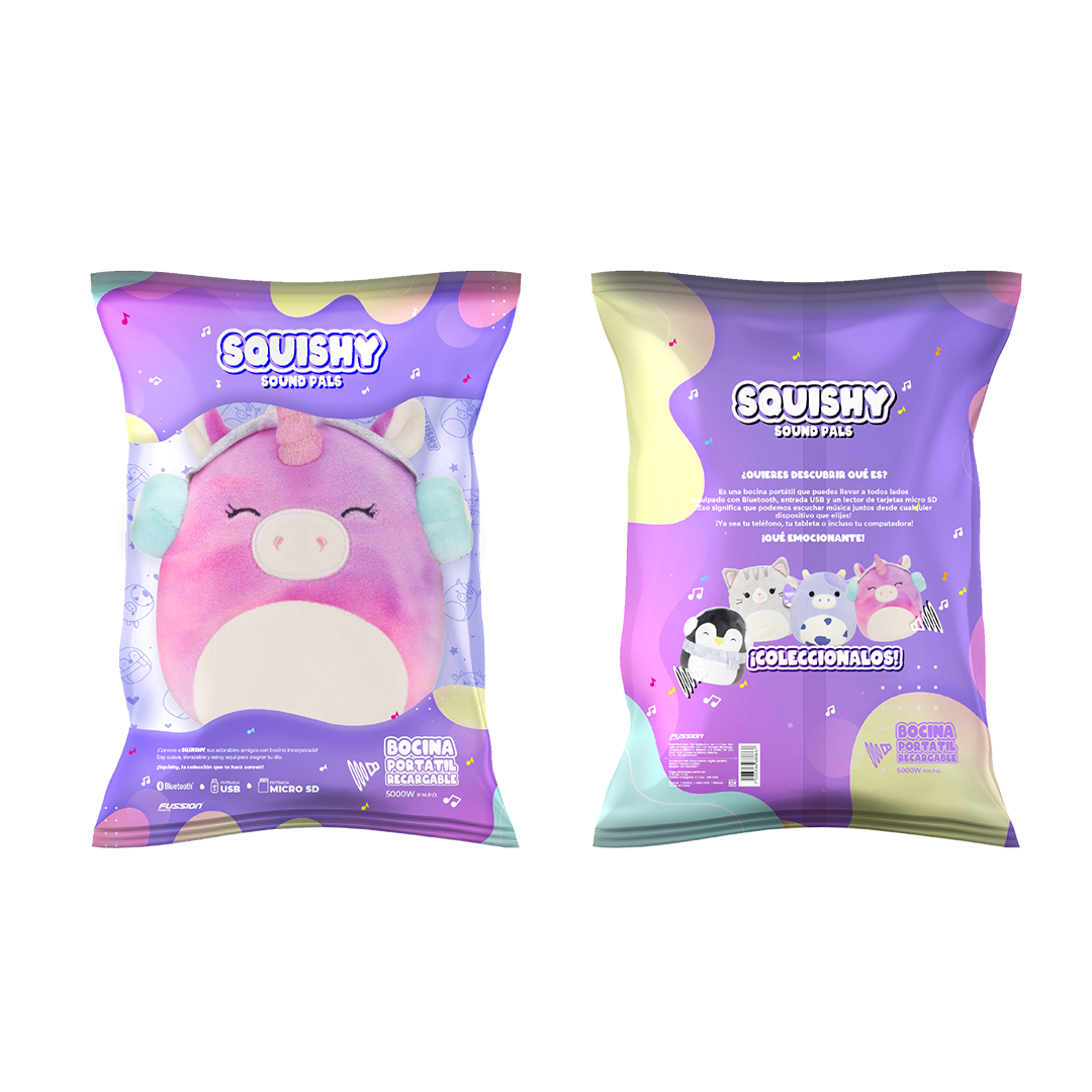 Foto 6 pulgar | Isp-squishy ¡peluche Con Bocina Portátil Incorporada!