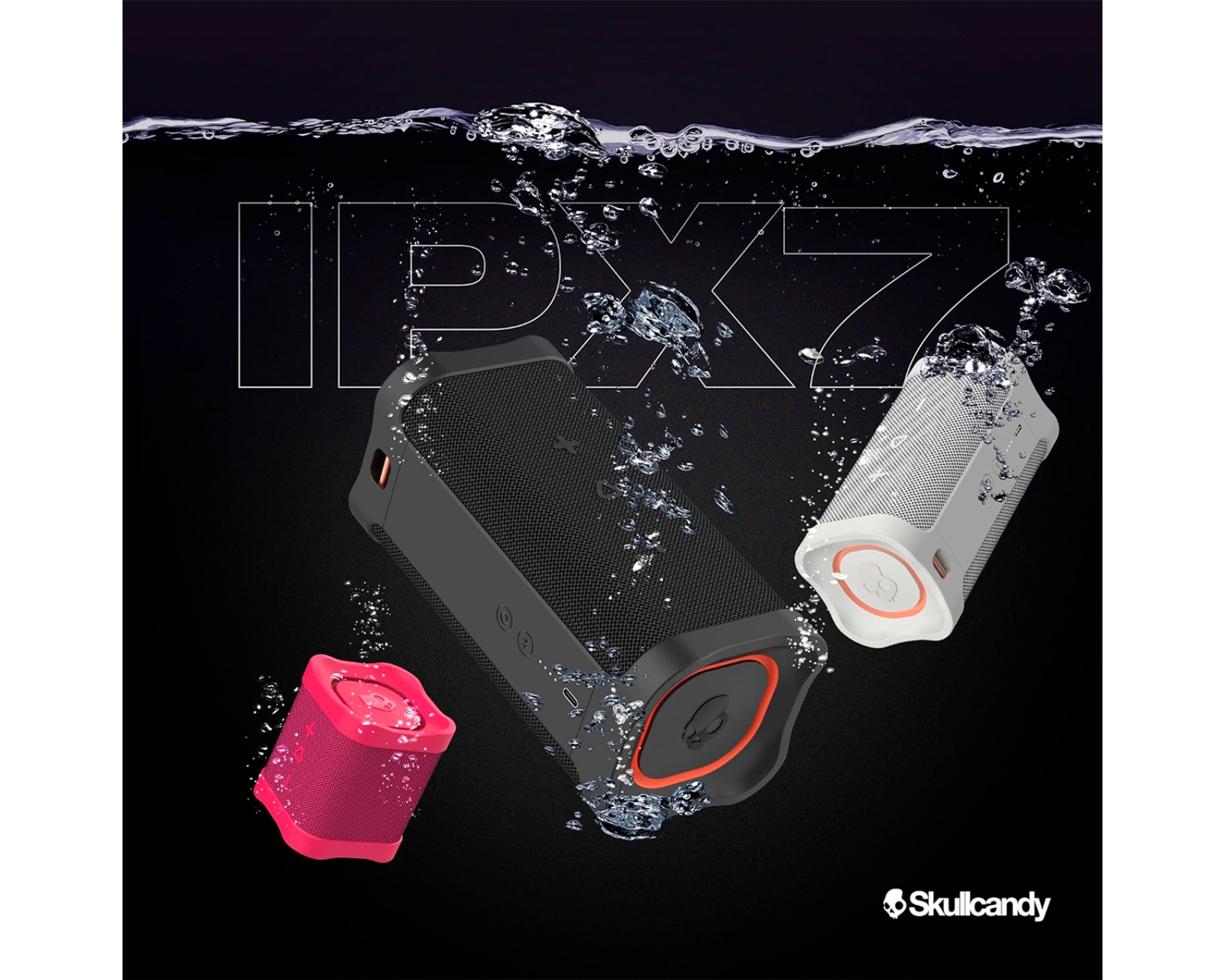 Foto 7 pulgar | Skullcandy Terrain Xl Altavoz Bluetooth Inalámbrico Contra Agua Ipx7 Azul