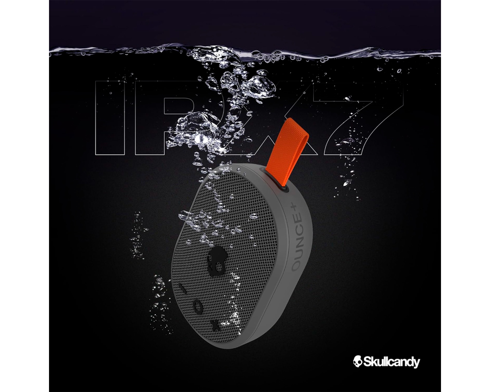 Foto 5 pulgar | Bocina con Bluetooth Portátil Skullcandy Ounce Gris