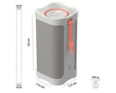 Foto 4 | Skullcandy Terrain Bocina Bluetooth Inalámbrico Contra Agua Ipx7 Gris