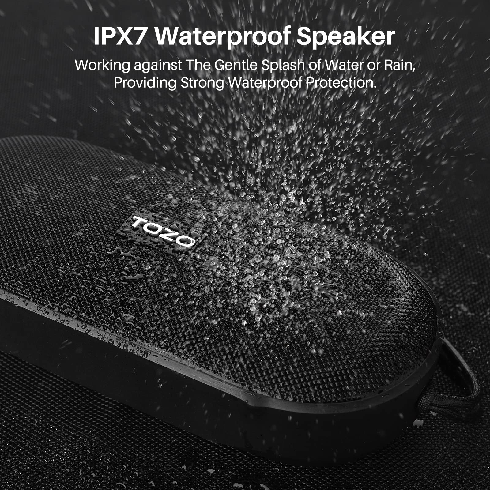 Foto 6 pulgar | Altavoz Bluetooth Tozo Pa1, 20 W, Sonido Estéreo, 25 Horas De Reproducción, Ipx7 - Venta Internacional.