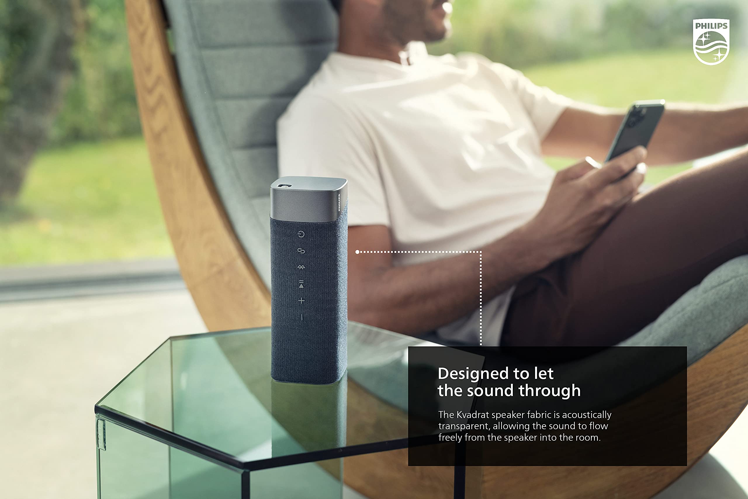 Foto 5 pulgar | Altavoz Bluetooth Philips S7505 Inalámbrico Con Banco De Energía Gris - Venta Internacional.