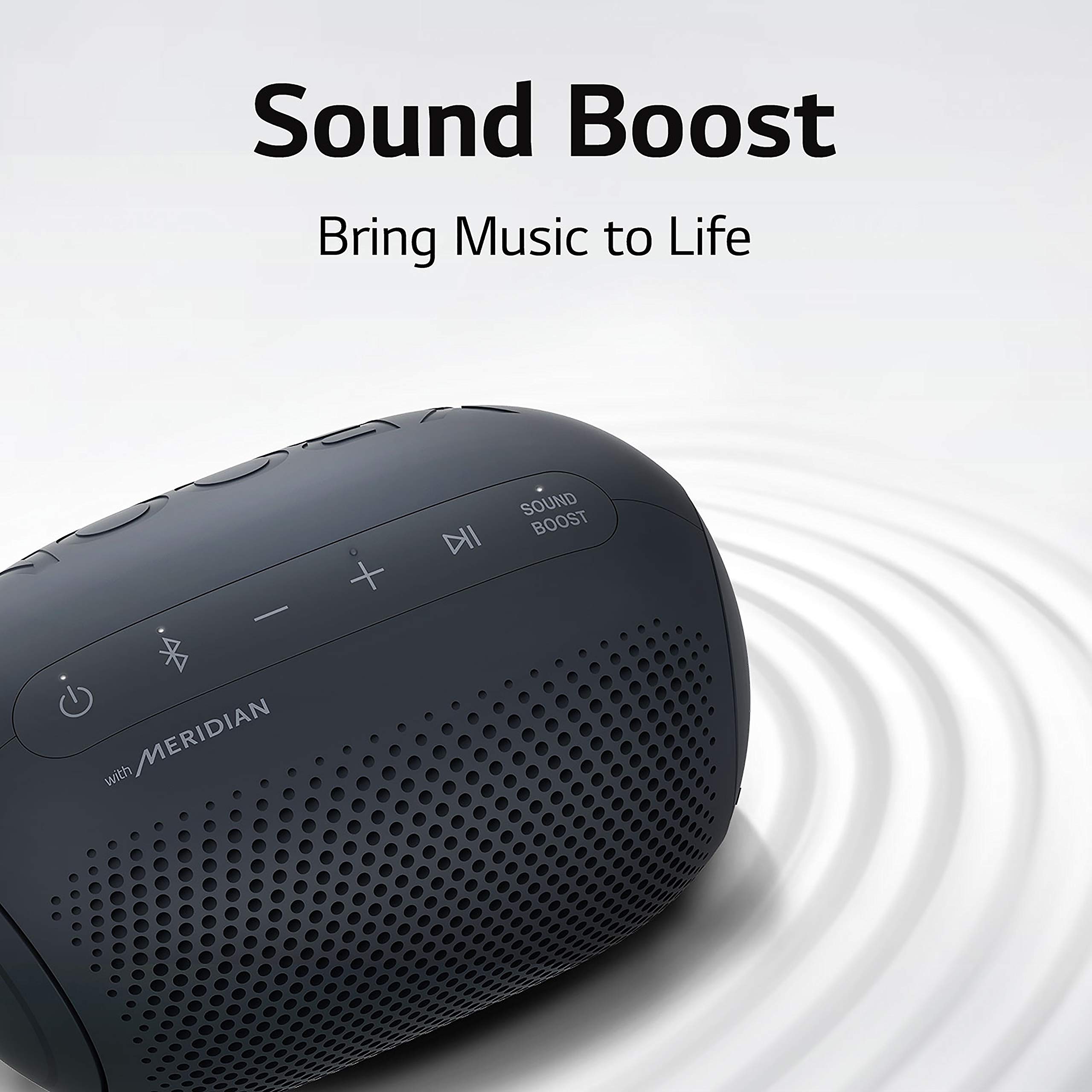 Foto 3 | Altavoz Lg Xboom Go Pl2 Jellybean Bluetooth Resistente Al Agua - Venta Internacional