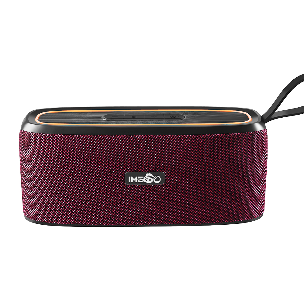 Foto 2 pulgar | Altavoz Bluetooth Imenso Ims-s1009 Exterior Portátil Rojo - Venta Internacional.