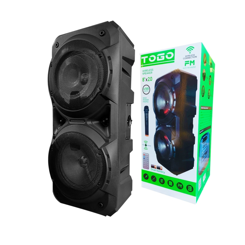 Foto 2 pulgar | Altavoz Bluetooth Karaoke Inalámbrico Togo-777 Con Micrófono - Venta Internacional.