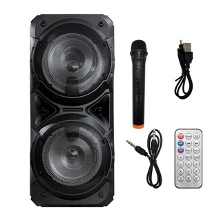Foto 2 | Altavoz Bluetooth Karaoke Inalámbrico Togo-777 Con Micrófono - Venta Internacional.
