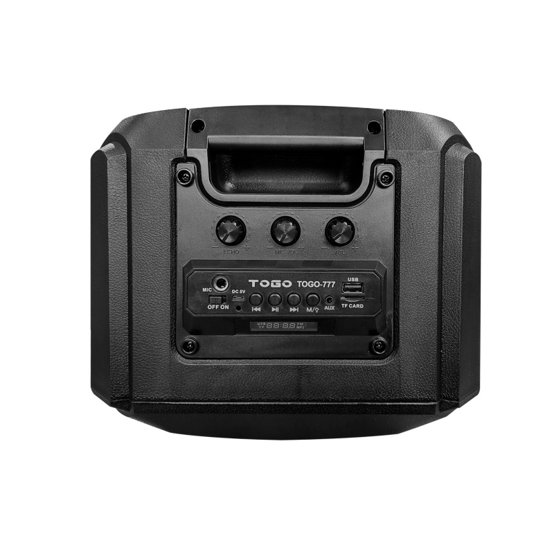 Foto 5 pulgar | Altavoz Bluetooth Karaoke Inalámbrico Togo-777 Con Micrófono - Venta Internacional.