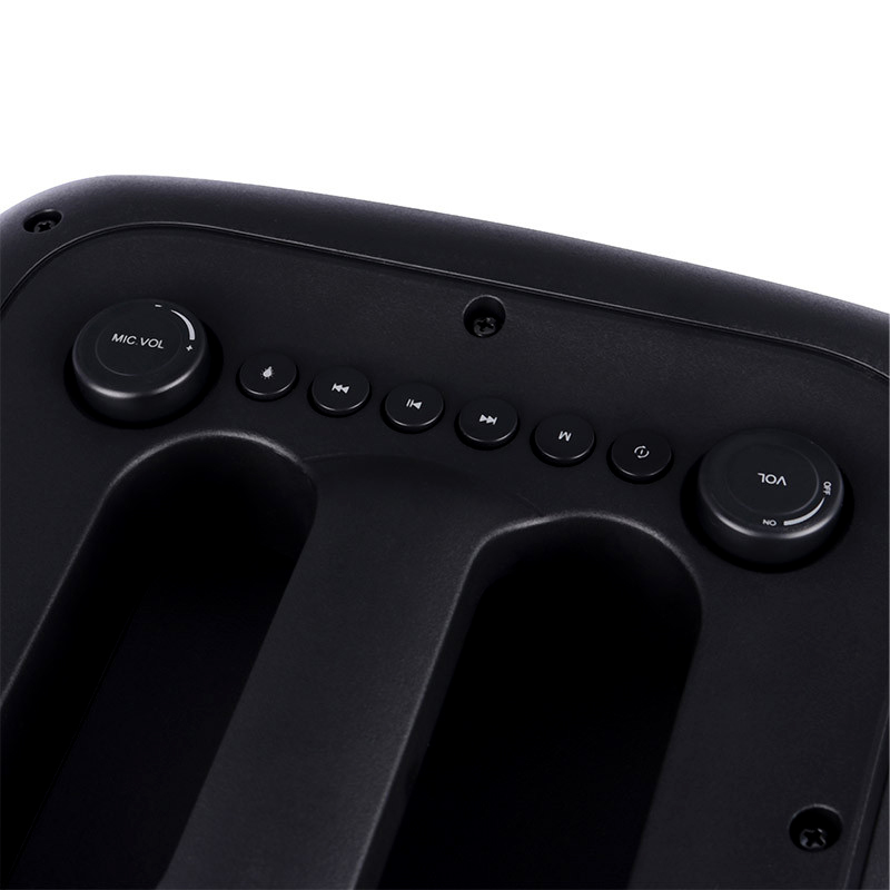 Foto 5 pulgar | Bocina Portátil Inalámbrica con  Bluetooth con Karaoke y Micrófono LED RGB