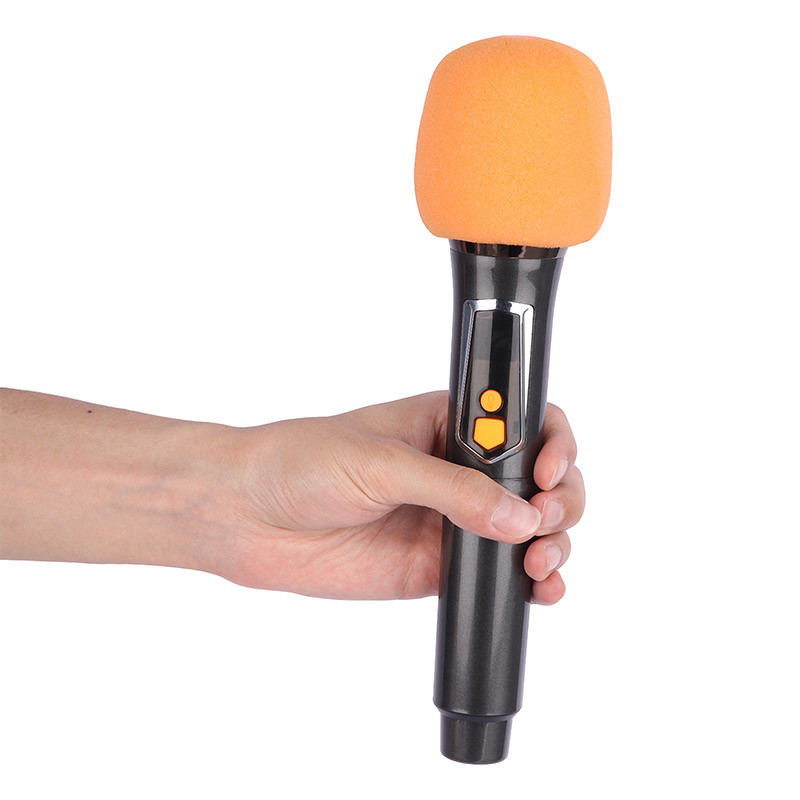 Foto 8 pulgar | Bocina Portátil Inalámbrica con  Bluetooth con Karaoke y Micrófono LED RGB