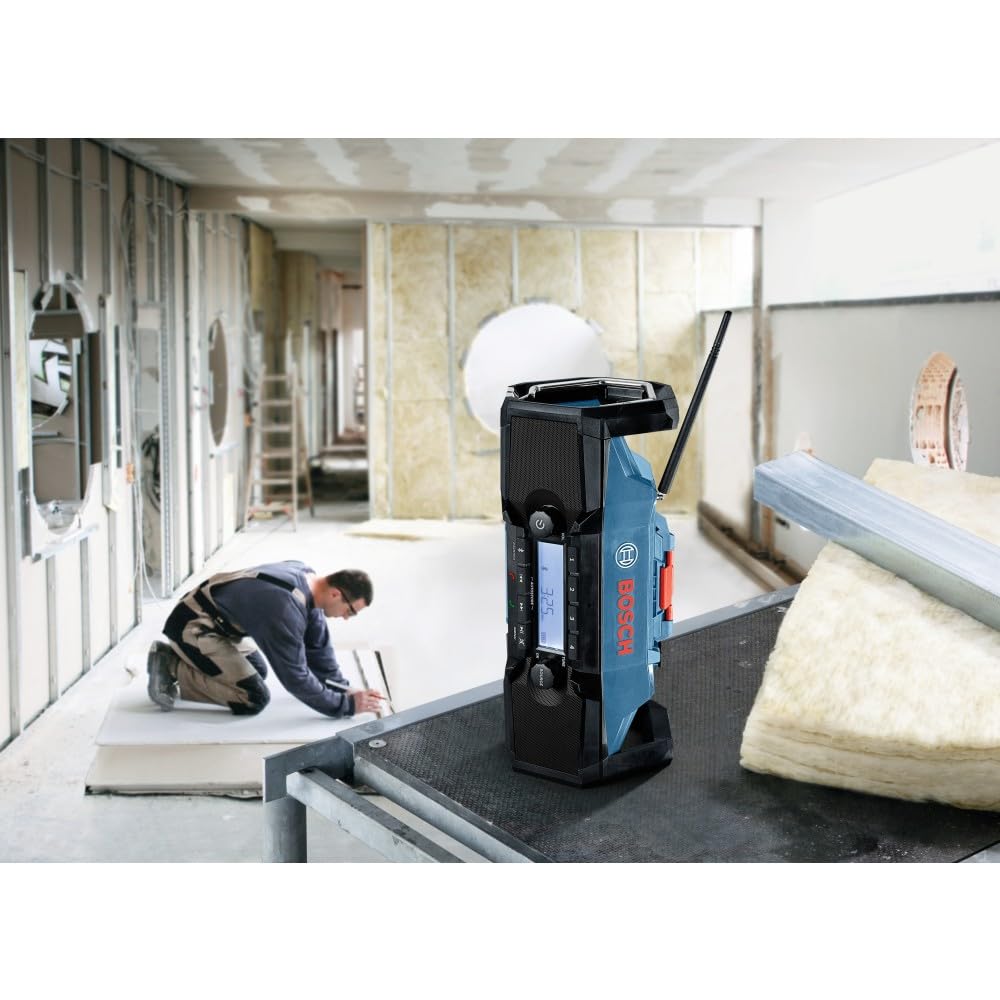 Foto 7 | Radio De Trabajo Bosch Gpb18v-2cn, 18 V, Bluetooth 5.0, Alcance 30 M - Venta Internacional.