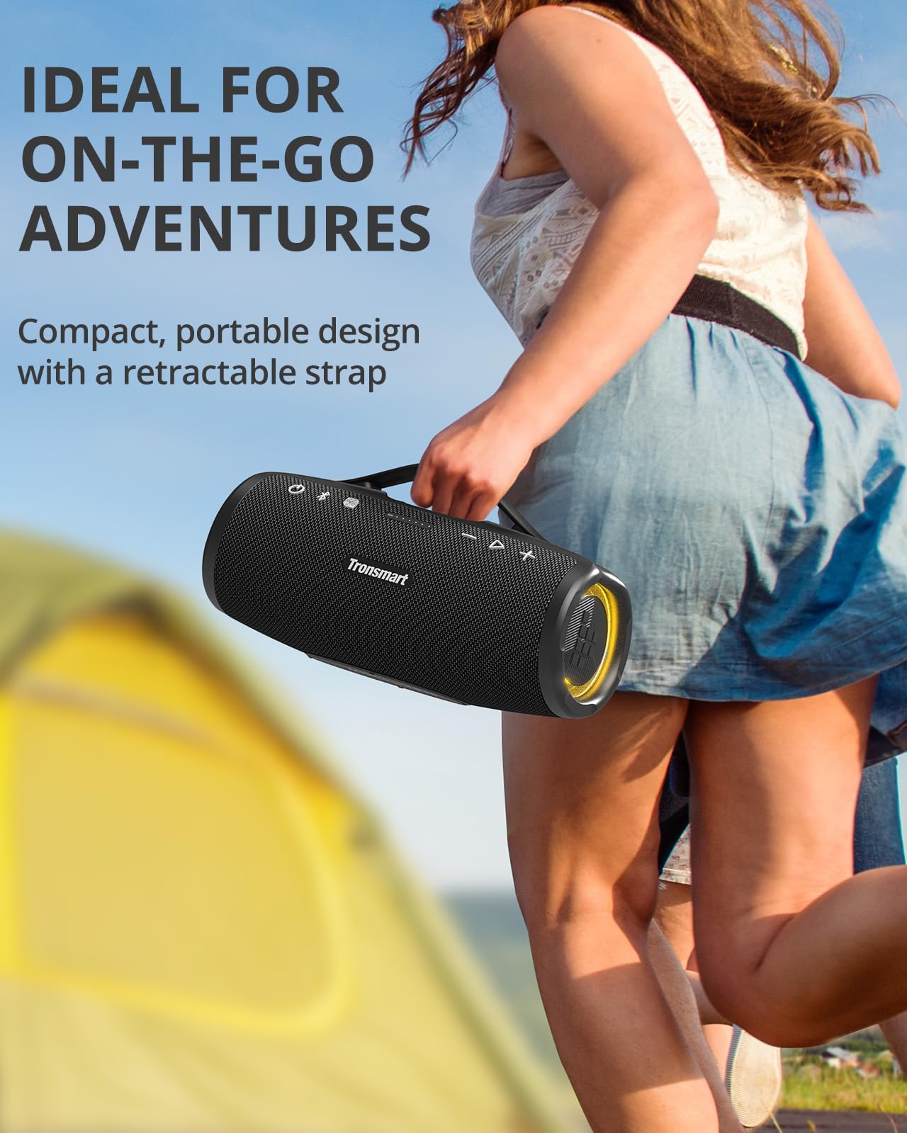 Foto 4 pulgar | Altavoz Bluetooth Portátil Tronsmart Mirtune S100 50w Negro - Venta Internacional.