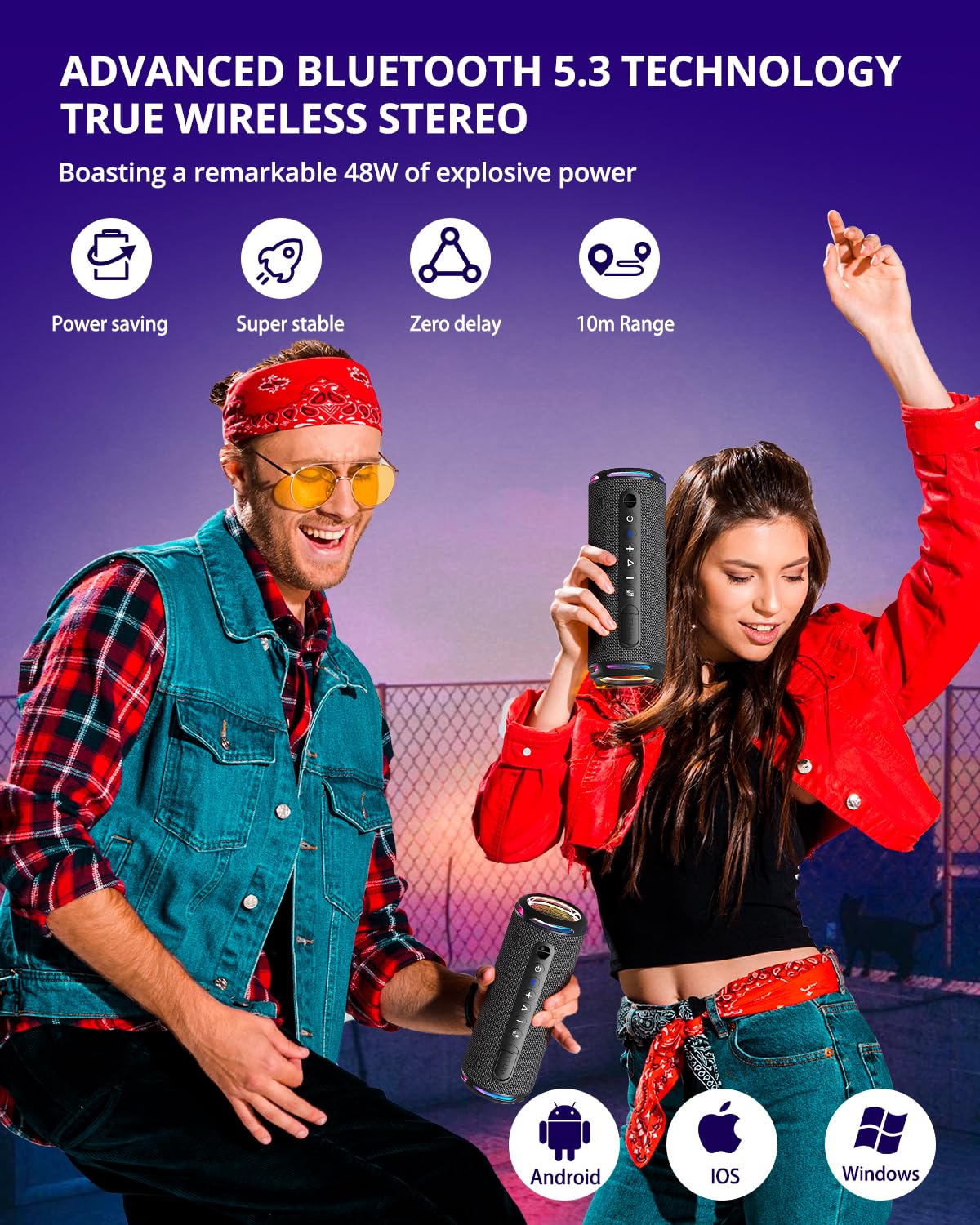 Foto 5 | Altavoz Bluetooth Portátil Tronsmart T7 Lite 24w Negro - Venta Internacional.