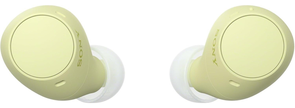 Sony Audífonos Inalámbricos Wf C510 Yzuc Amarillo