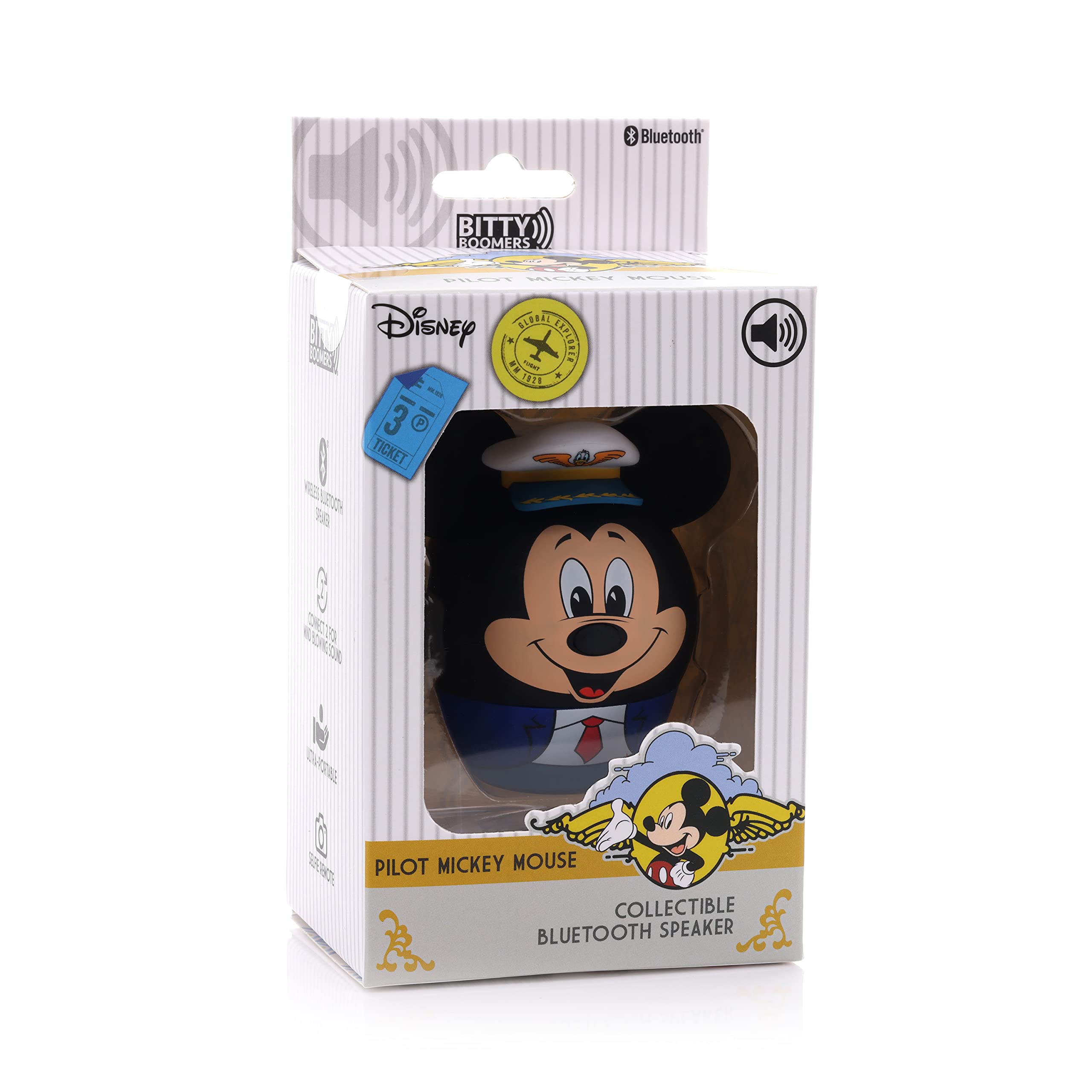 Foto 3 pulgar | Altavoz Bluetooth Bitty Boomers Disney Mickey Mouse One - Venta Internacional.
