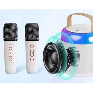 Foto 2 | Language Bocina Bluetooth Inalámbrico Portátil Eo Safe Imports Esi-10384-1 Blanco