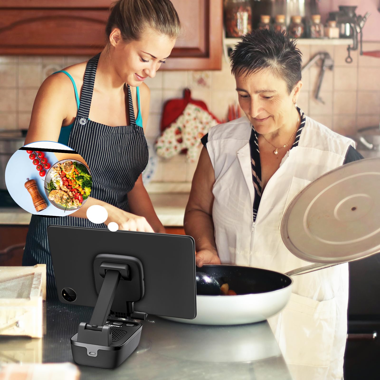 Foto 6 | Soporte Para Teléfono Celular Con Altavoz Bluetooth Impermeable Comiso - Venta Internacional.