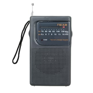 Foto 1 | Radio Portátil De Banda Am/fm Supersonic Sc-1105 Con Led Tune - Venta Internacional.