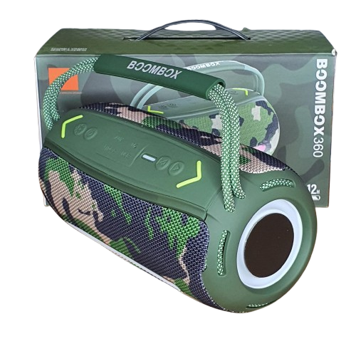 Foto 5 | Bocina Portátil Bluetooth Recargable Box 360 IPX6