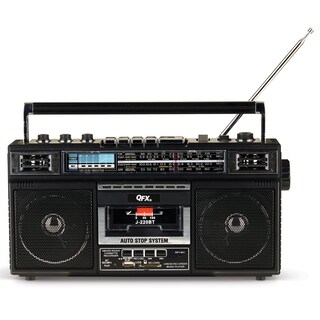 Foto 1 | Conversión De Mp3 Boombox Qfx J-220bt De Radio A Casete - Venta Internacional.