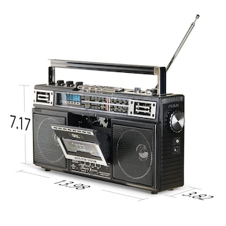 Foto 6 | Conversión De Mp3 Boombox Qfx J-220bt De Radio A Casete - Venta Internacional.