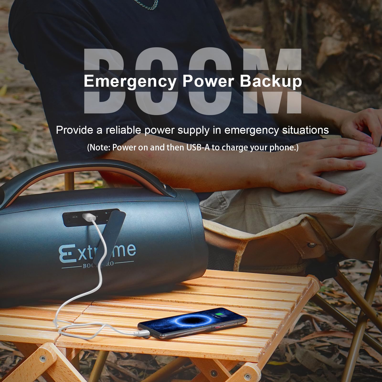 Foto 5 | Altavoz Bluetooth Doss Extreme Boom+ Sonido Estéreo De 100 W - Venta Internacional.