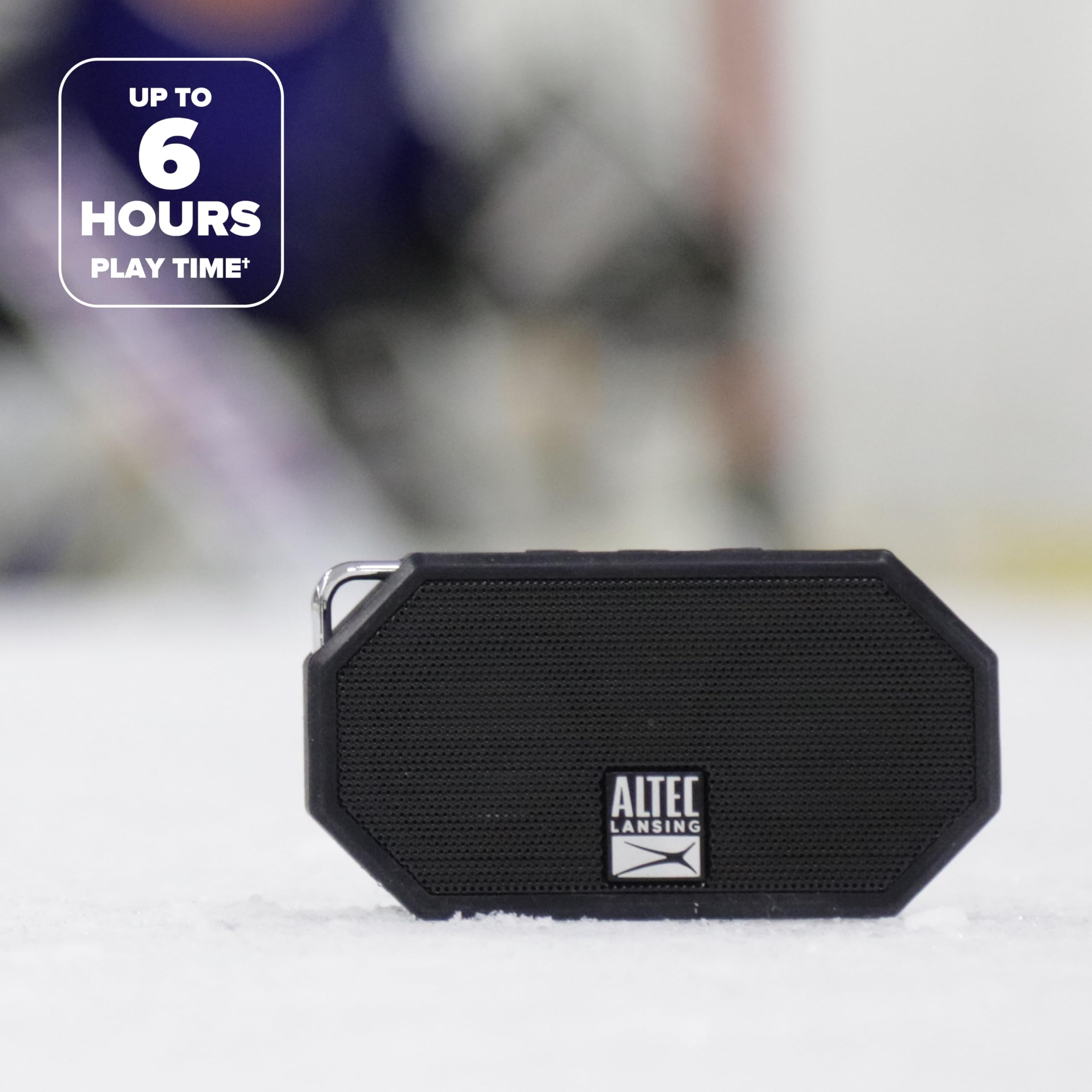 Foto 6 pulgar | Altavoz Bluetooth Impermeable Altec Lansing Mini H2o Negro - Venta Internacional.