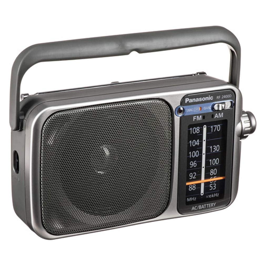Foto 2 pulgar | Radio Panasonic Rf-2400d Am/fm Plata/gris - Venta Internacional.
