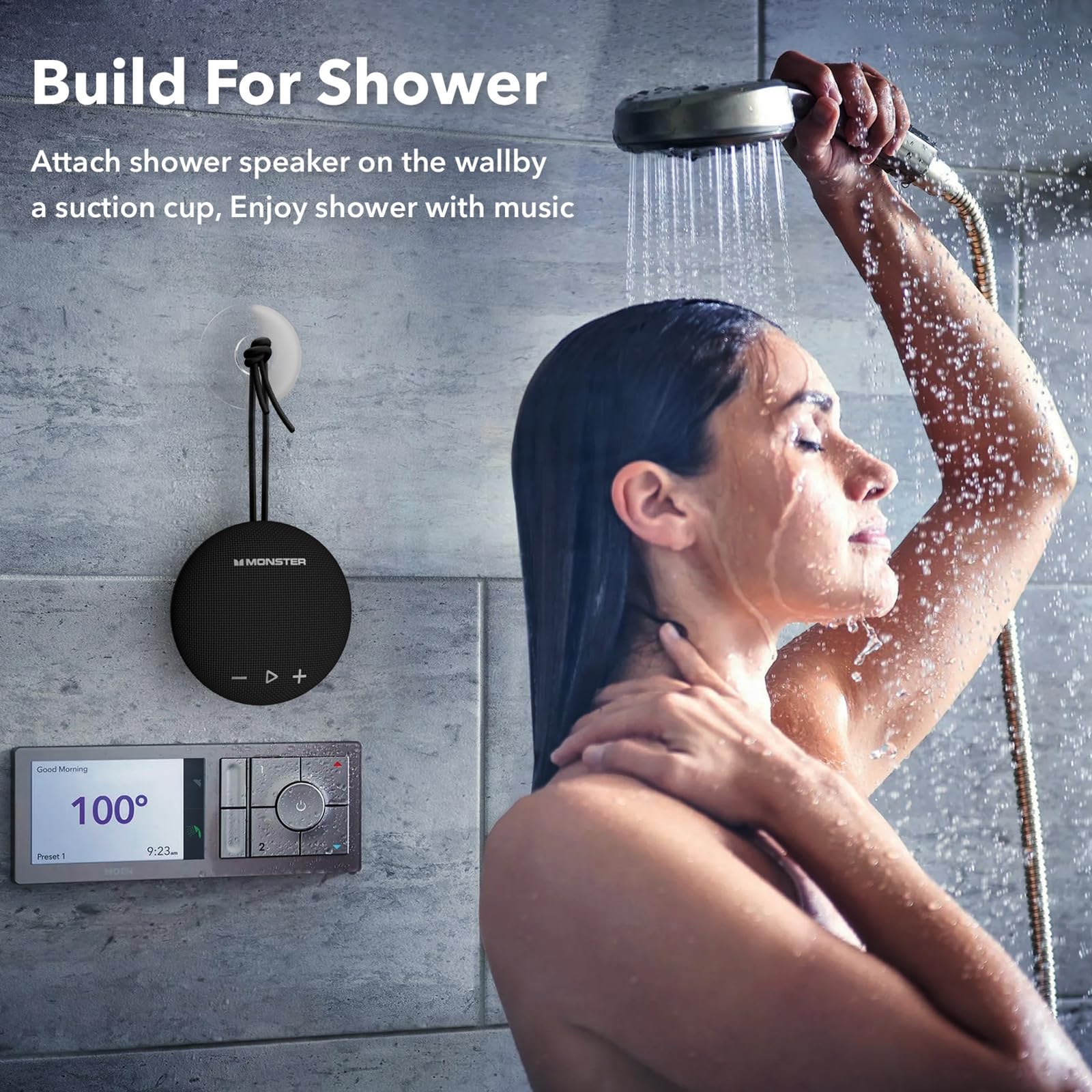 Foto 7 pulgar | Altavoz Bluetooth Monster Round One Ipx8 Resistente Al Agua - Venta Internacional.
