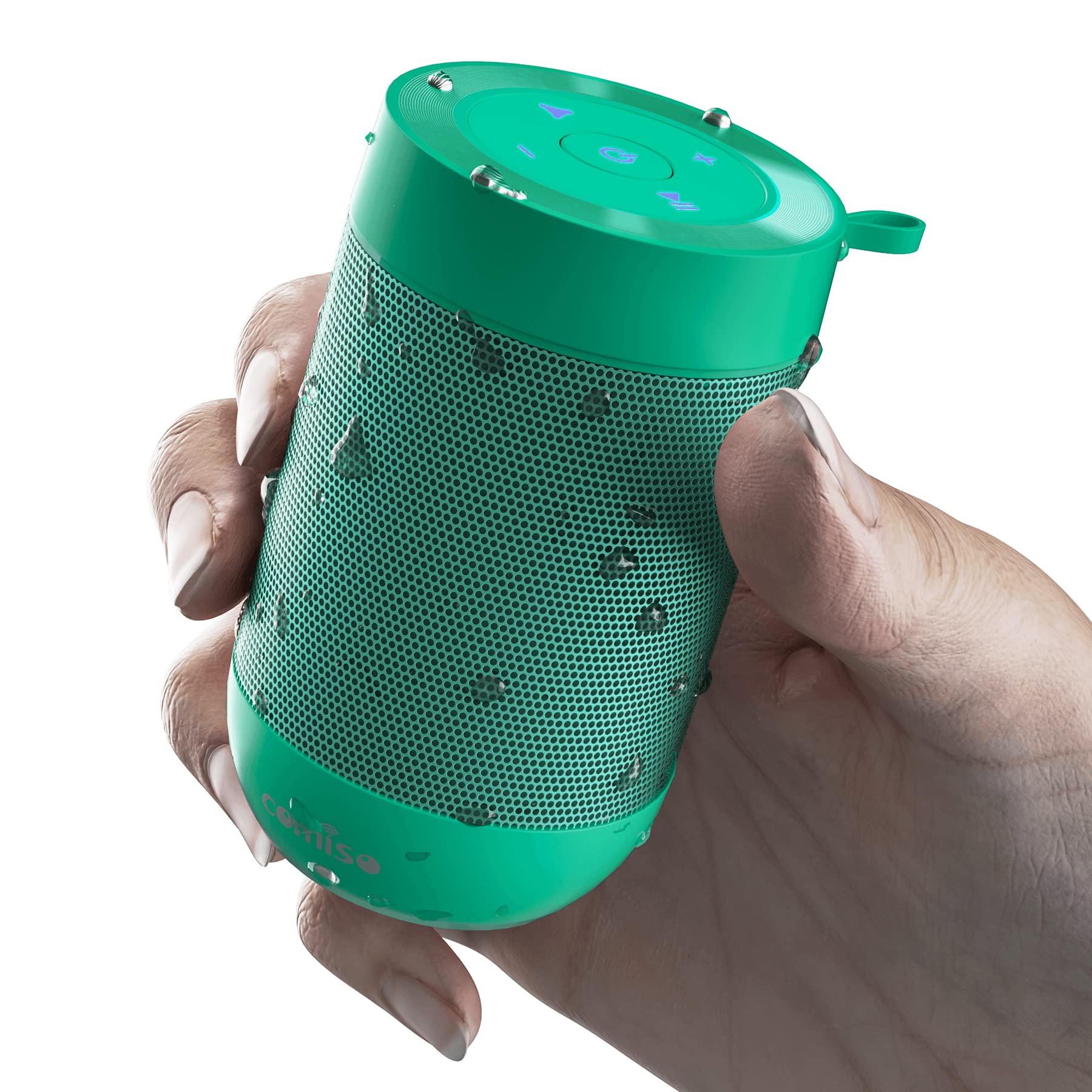 Foto 2 pulgar | Altavoz Bluetooth Comiso X26m Ip65 Impermeable Verde - Venta Internacional.