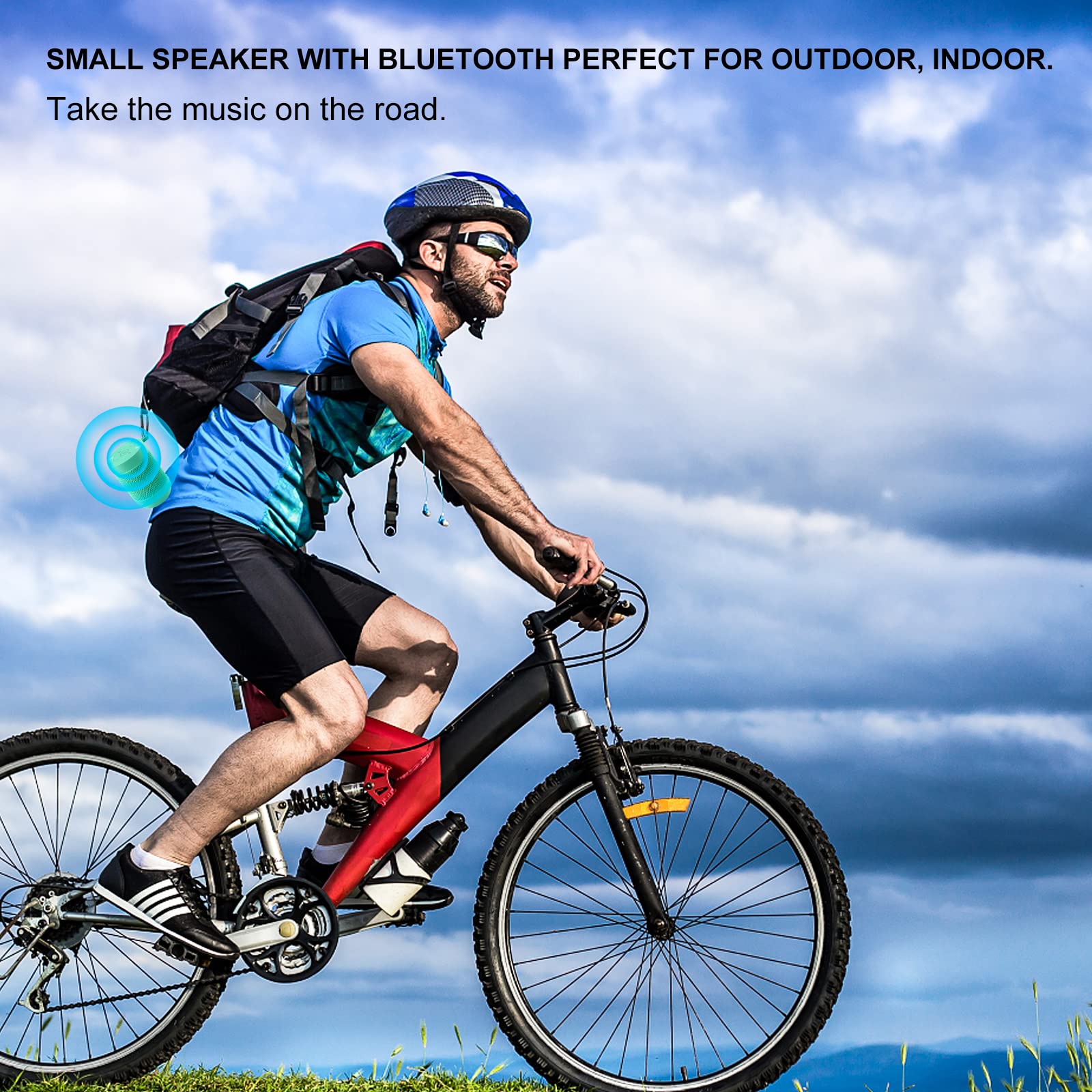 Foto 7 pulgar | Altavoz Bluetooth Comiso X26m Ip65 Impermeable Verde - Venta Internacional.