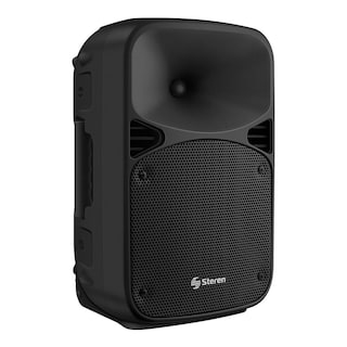 Foto 2 | Bafle de 8'' 1.100 W PMPO Bluetooth con Batería Recargable Negro