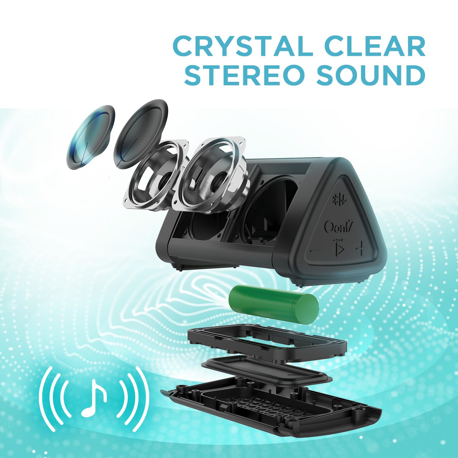 Foto 4 | Altavoz Bluetooth Cambridge Soundworks OontZ Angle 3 Negro - Venta Internacional