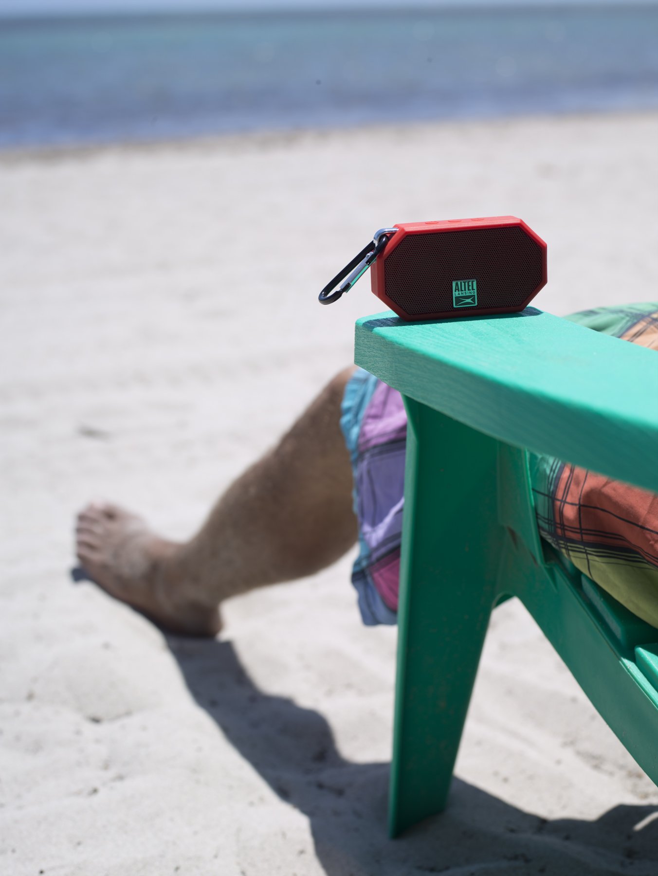 Foto 5 pulgar | Bocina Bluetooth Altec Lansing Mini H2o Roja-Venta Internacional