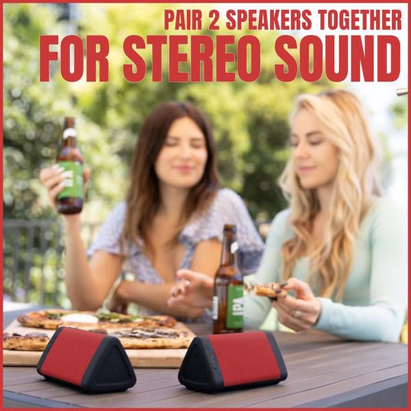 Foto 3 pulgar | Altavoz Bluetooth Cambridge SoundWorks OontZ Angle 3 Rojo - Venta Internacional