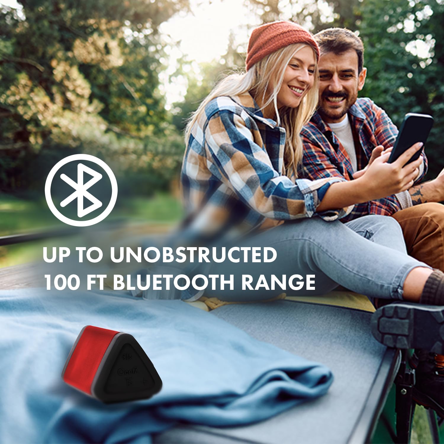 Foto 6 pulgar | Altavoz Bluetooth Cambridge SoundWorks OontZ Angle 3 Rojo - Venta Internacional