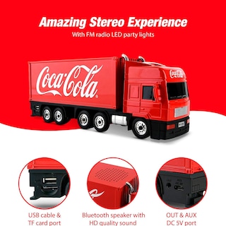 Foto 6 | Bocina Bluetooth Coca-cola Truck – Edición Coleccionable