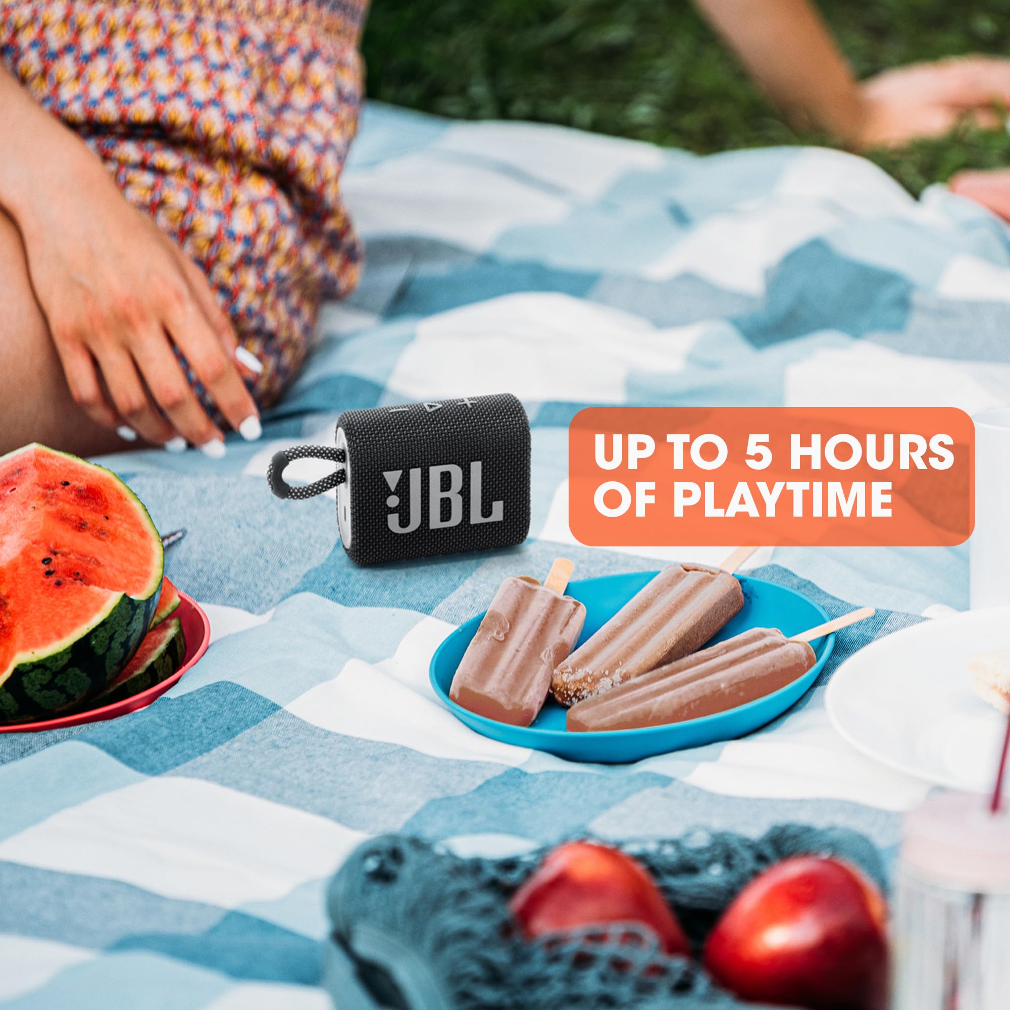Foto 6 pulgar | Altavoz Portátil Jbl Go 3 Bluetooth Impermeable Gris - Venta Internacional