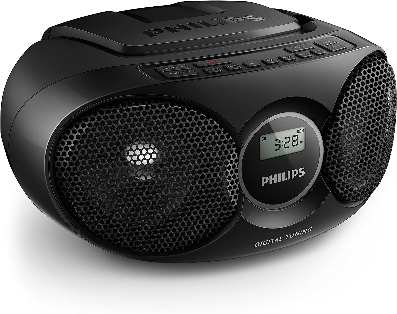 Reproductor De Cd Portátil Boombox Philips Stereo Dynamic Bass - Venta Internacional.
