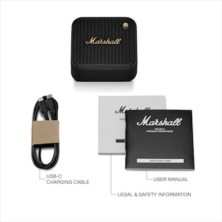 Foto 7 | Altavoz Bluetooth Marshall Willen Ii Con Más De 17 Horas De Reproducción - Venta Internacional.