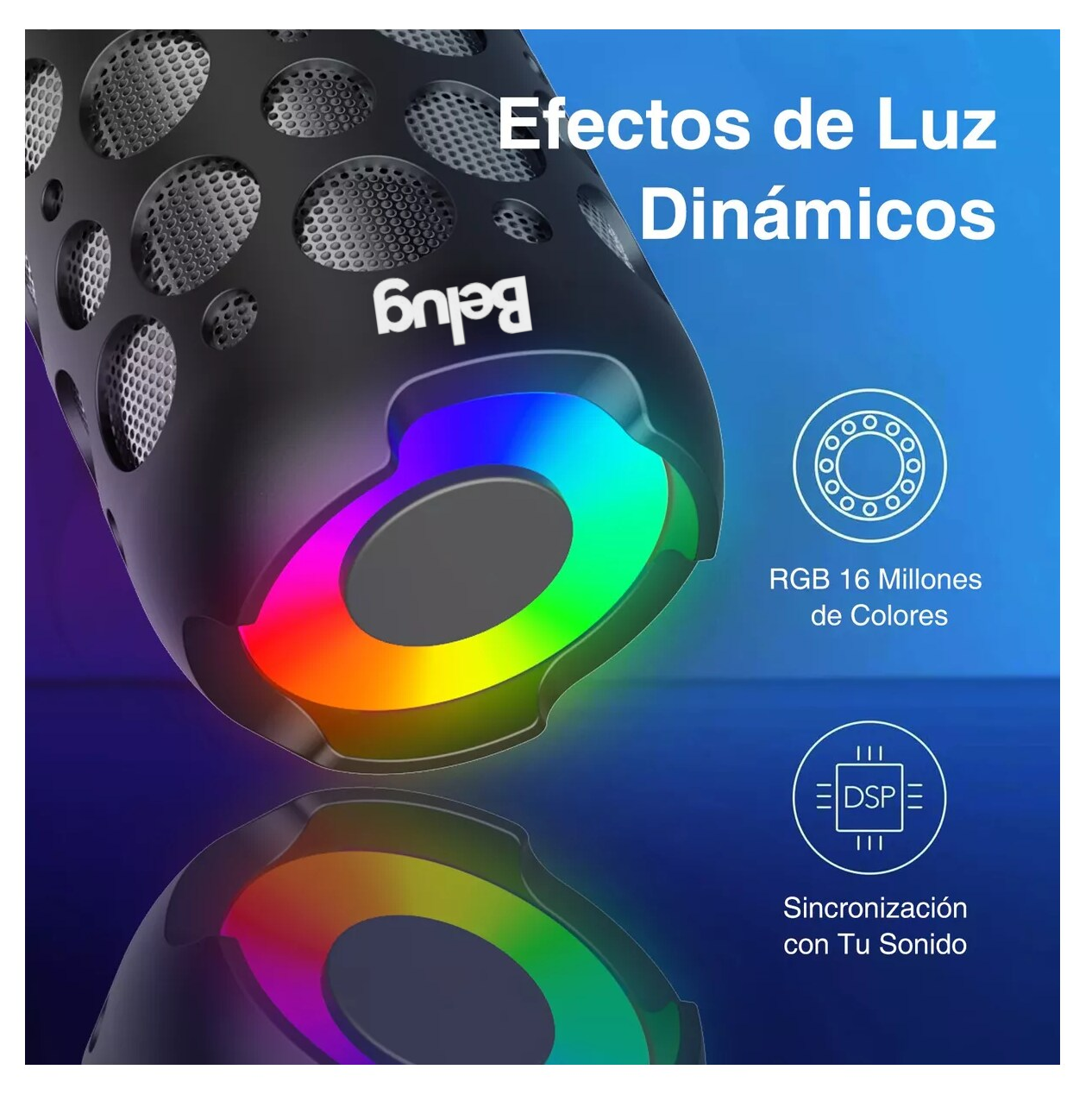Foto 4 pulgar | Bocina Bluetooth Con Tws Audífonos Recargable Altavoz K045 Negro