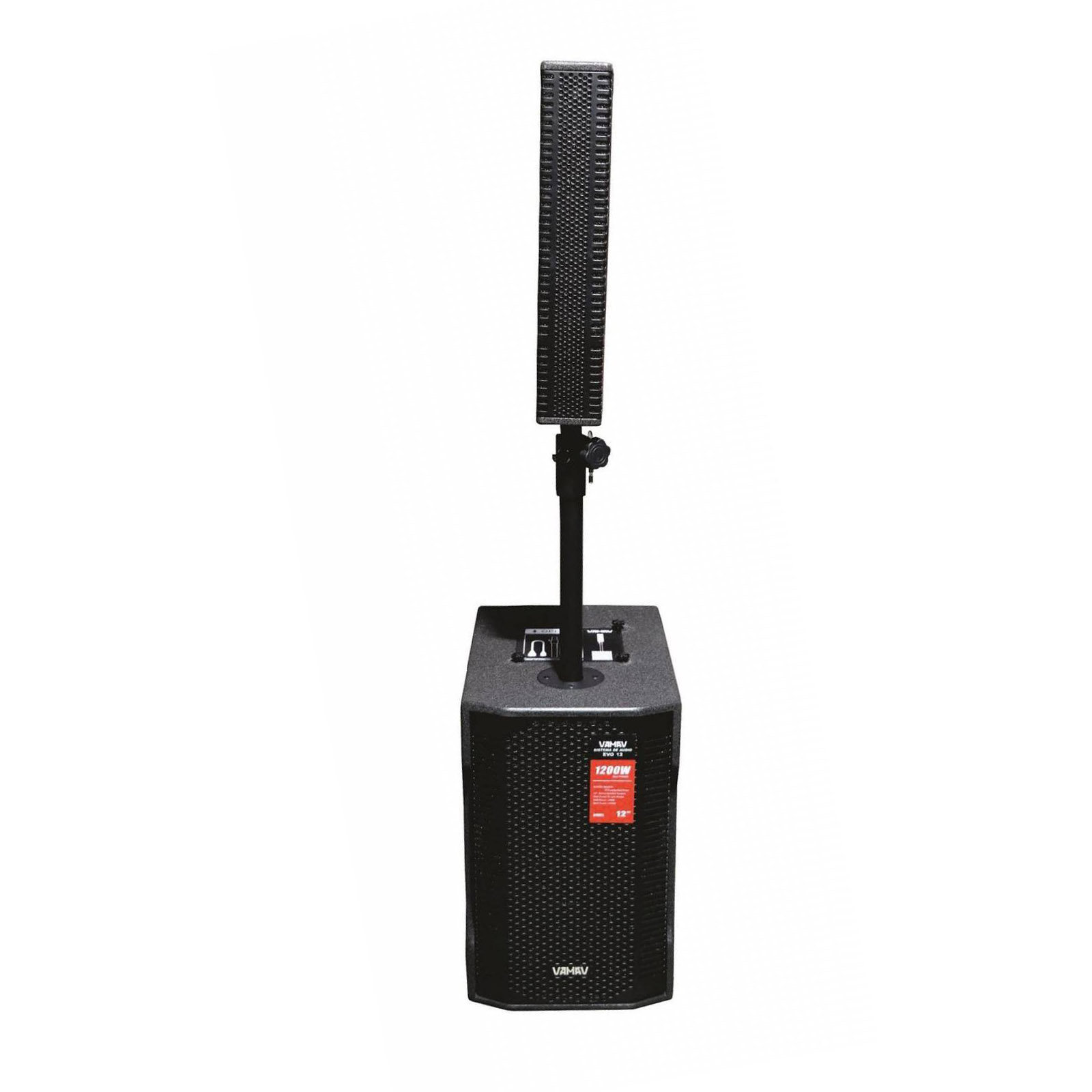 Sistema Lineal De Audio Profesional Activo Vamav 12'' Ma-pro12-n
