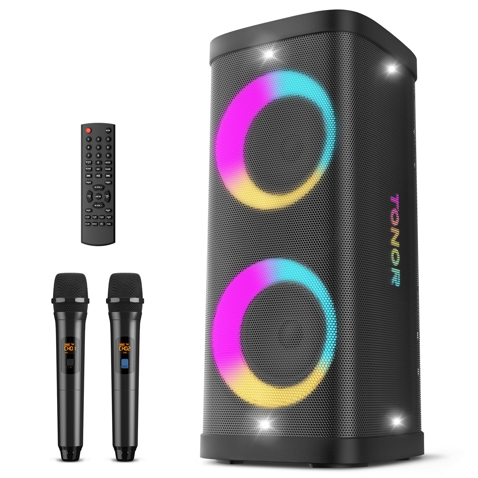 Máquina De Karaoke Tonor K60 Sistema Pa Portátil De 6.5 Pulgadas Con Micrófono - Venta Internacional.