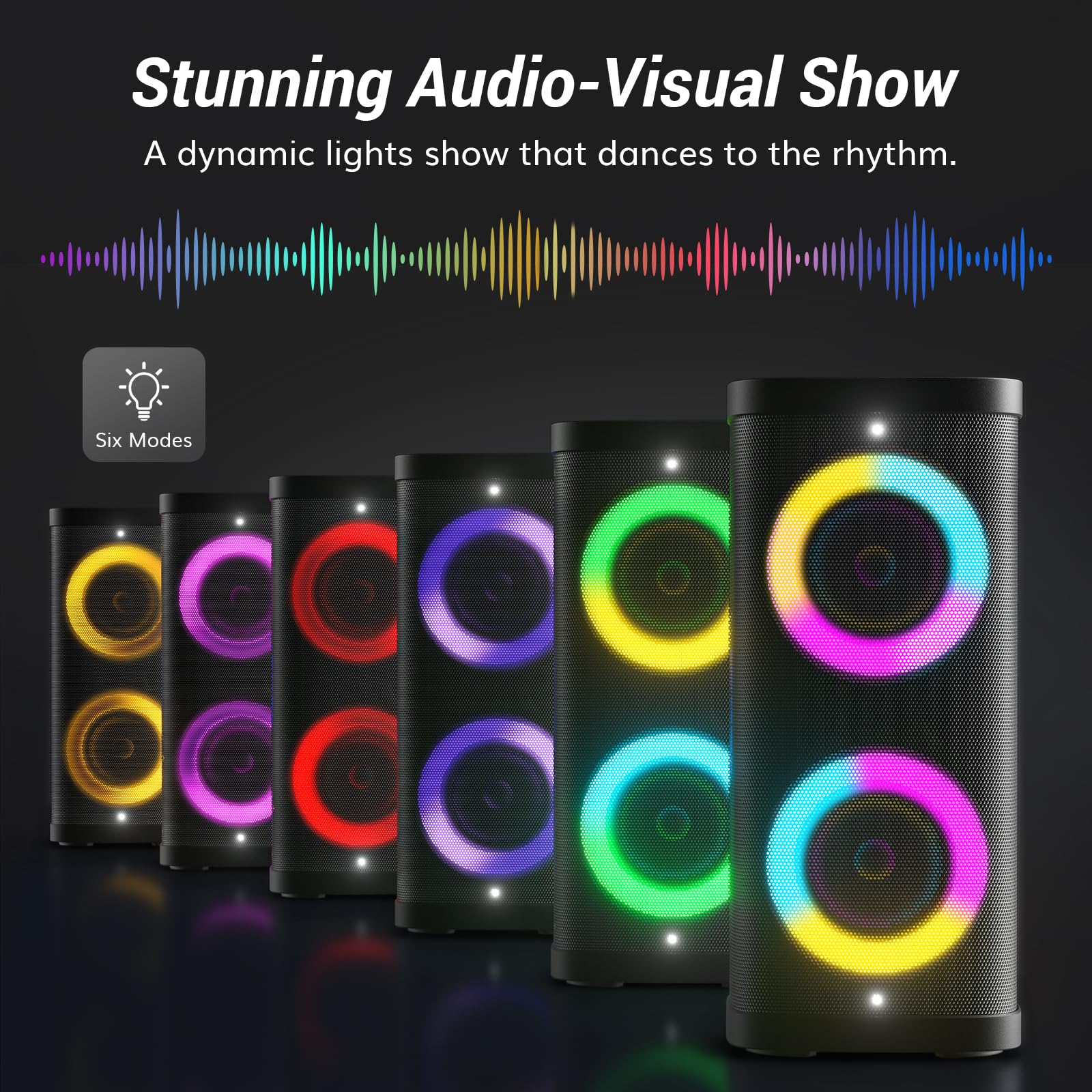 Foto 2 | Máquina De Karaoke Tonor K60 Sistema Pa Portátil De 6.5 Pulgadas Con Micrófono - Venta Internacional.