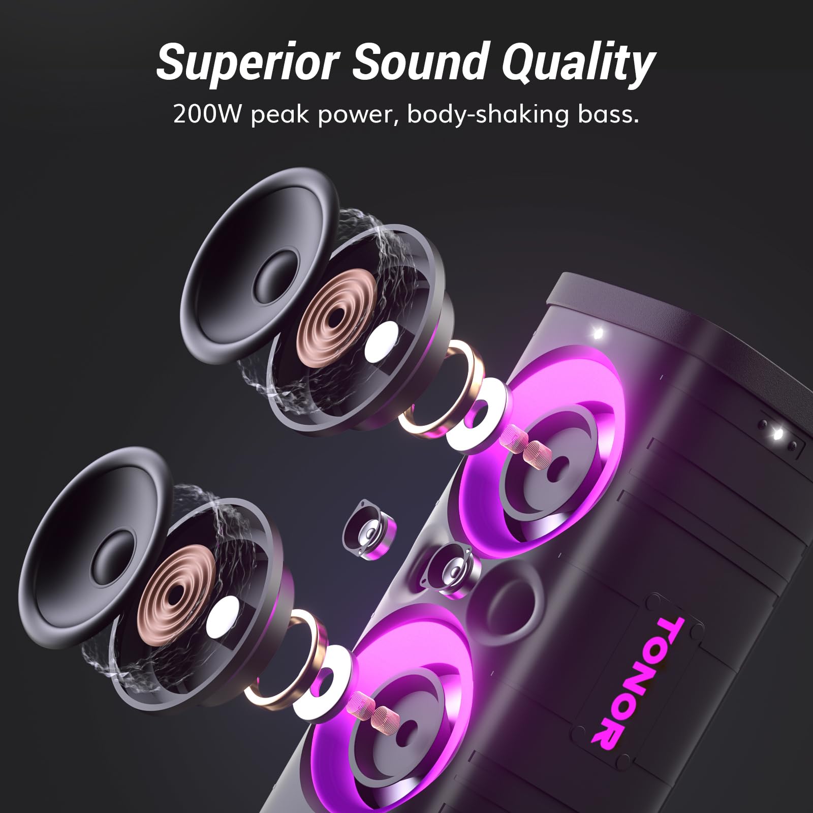 Foto 3 | Máquina De Karaoke Tonor K60 Sistema Pa Portátil De 6.5 Pulgadas Con Micrófono - Venta Internacional.