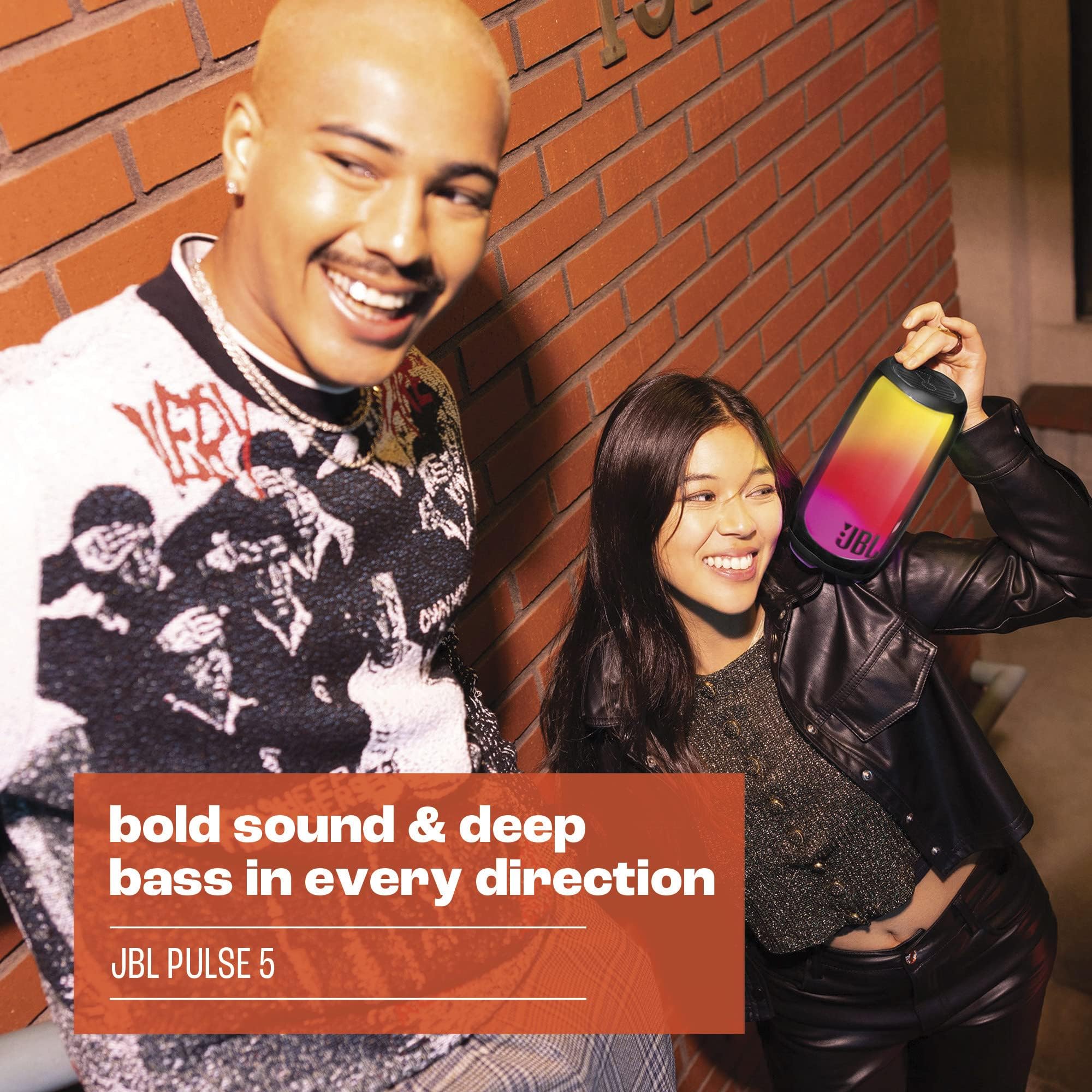 Foto 5 pulgar | Altavoz Bluetooth Jbl Pulse 5 Portátil con Luces - Venta Internacional