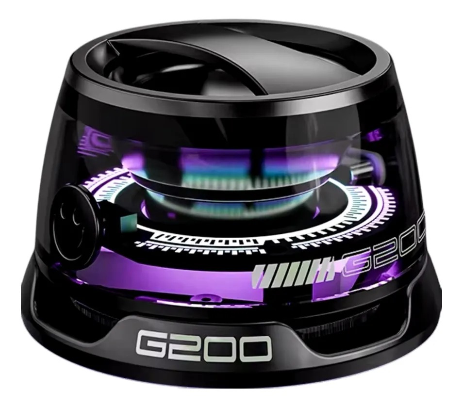 Foto 1 | 2 Bocinas Portátil Magnética Bluetooth Mini Luz Rgb