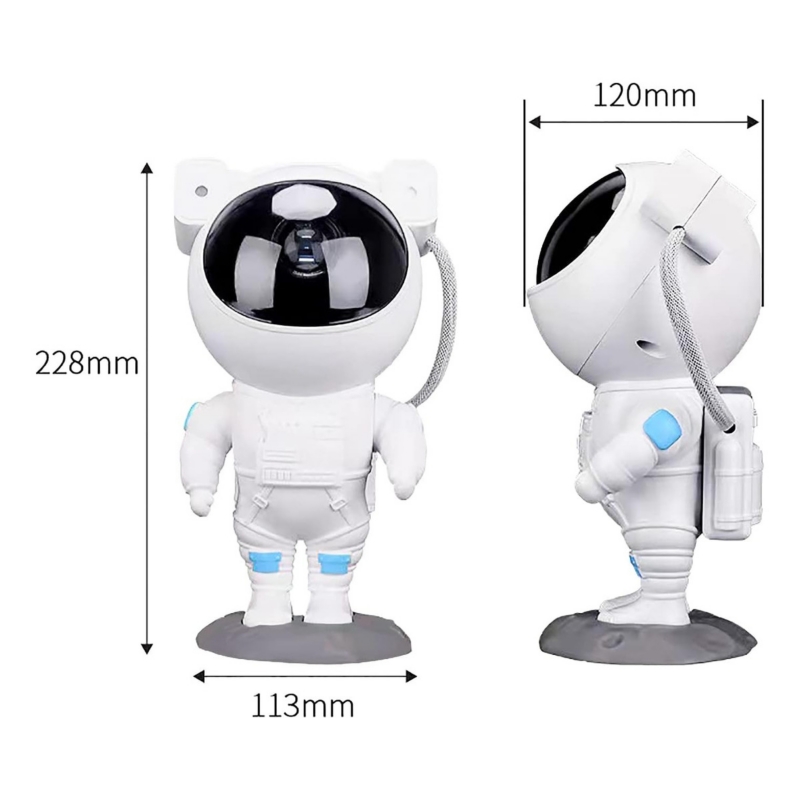 Foto 4 pulgar | Proyector Galaxy Con Led De Estrellas De Astronauta Y Sonido Bluetooth - Venta Internacional.